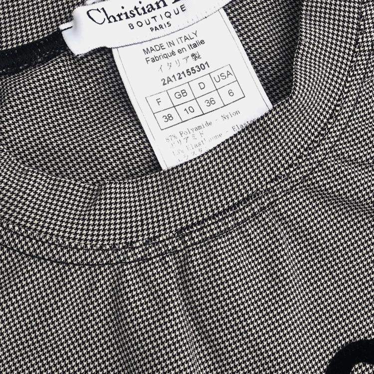 Pre Owned Christian Dior Sleeveless Tank Top Gray S