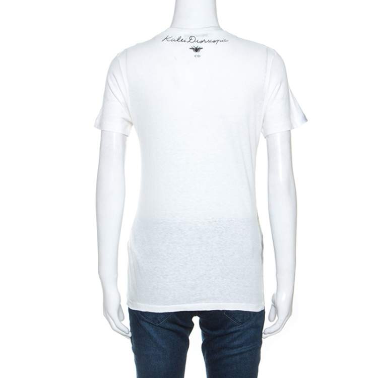 مملوكة مسبقًا Christian Dior Multicolor Printed Kalei Diorscopic T-Shirt S
