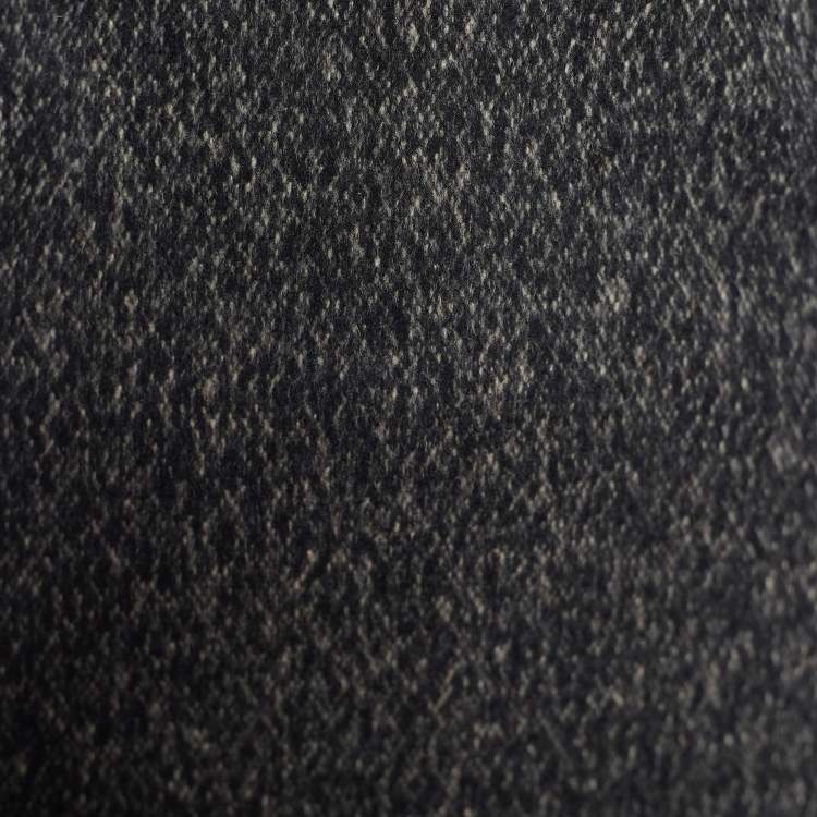 Pre Owned Christian Dior Dark Grey Wool Blend Pencil Skirt M
