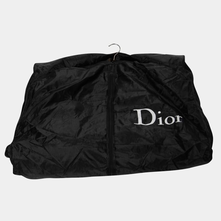 Pre Owned Christian Dior Vintage Brown Wool Trench Coat L