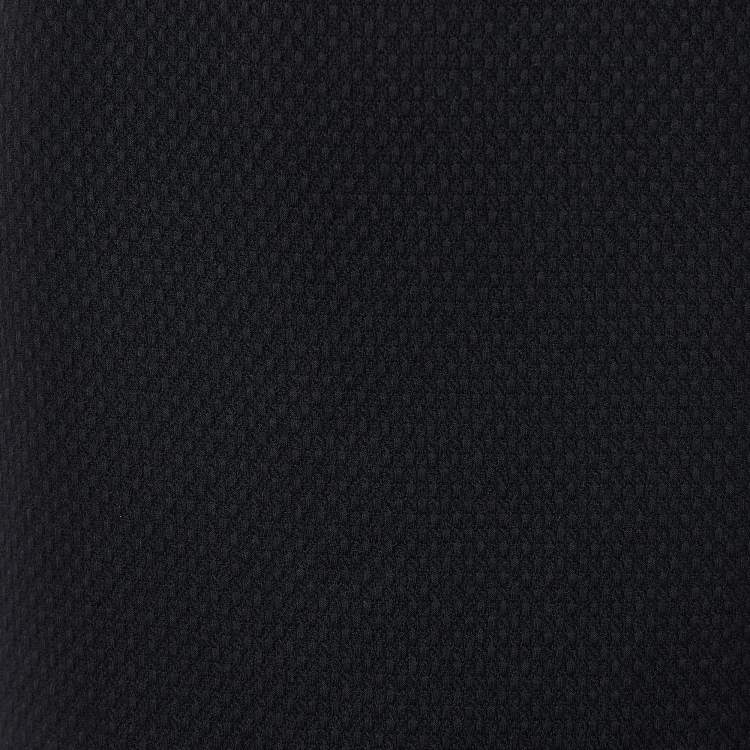 Pre Owned Dior Black Textured Wool Pencil Skirt M