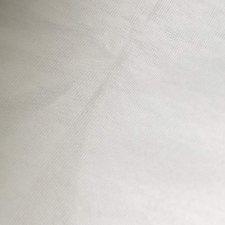 مملوكة مسبقًا Dior White Cotton Around The World Stella T-Shirt M