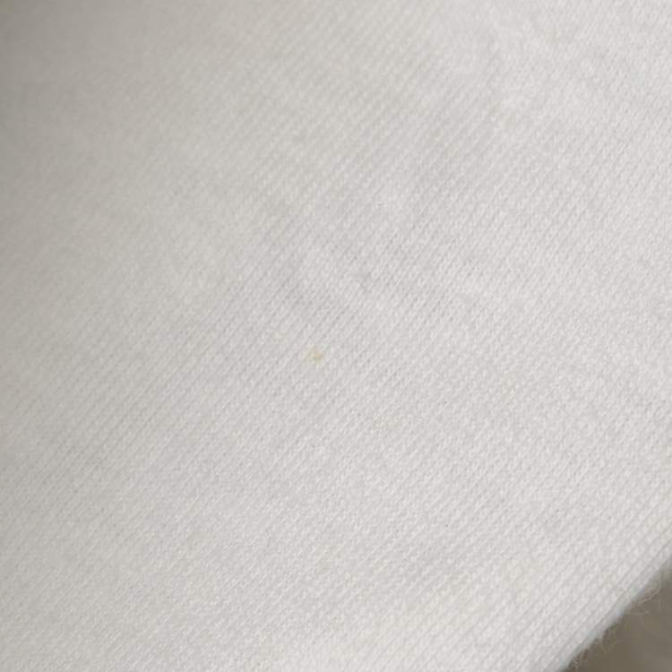 مملوكة مسبقًا Dior White Cotton Around The World Stella T-Shirt M