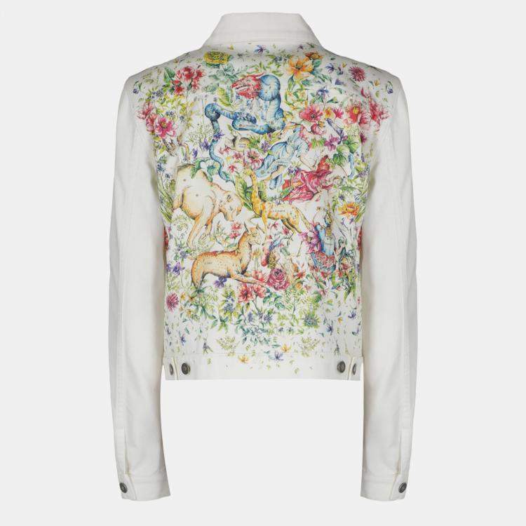 Pre Owned Dior  Women's Cotton Jacket - White - XS