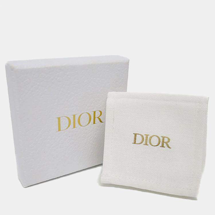 Pre Owned Christian Dior Rose des Vents 18k Yellow Gold Charm Bracelet