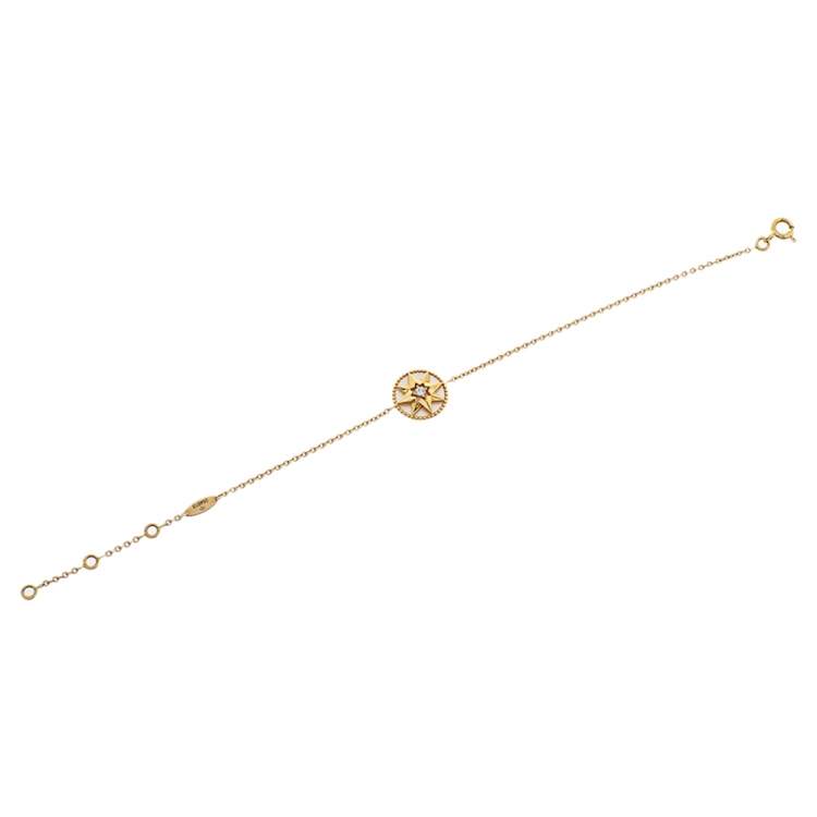 Rose des vents yellow gold bracelet Dior Gold in Yellow gold