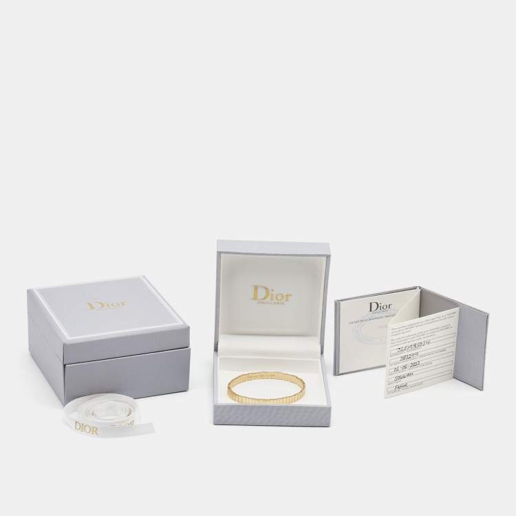 Pre Owned Dior Gem 18k Yellow Gold Bracelet