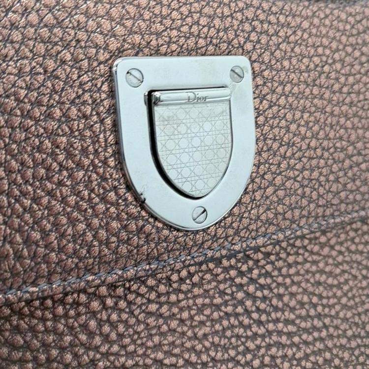 Pre Owned Dior Brown Leather Diorever Handbag
