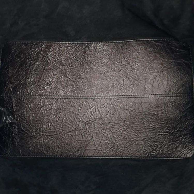 Pre Owned Dior Black Leather Large Toujours Tote Bag