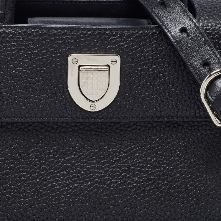 Pre Owned Dior Black Leather Mini Diorever Tote