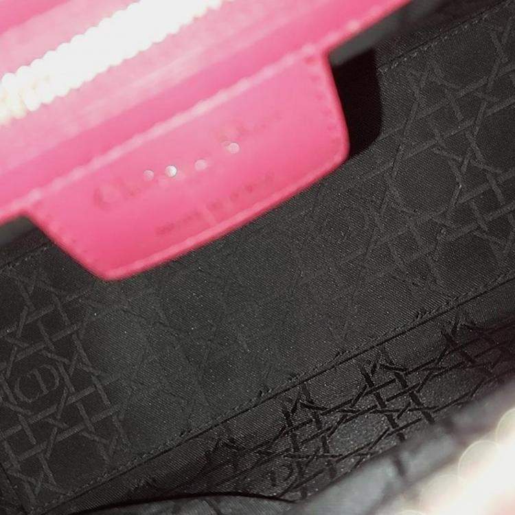 Pre Owned Christian Dior Lady Medium Bag