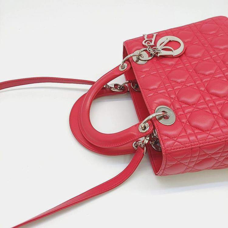 Pre Owned Christian Dior Lady Medium Bag