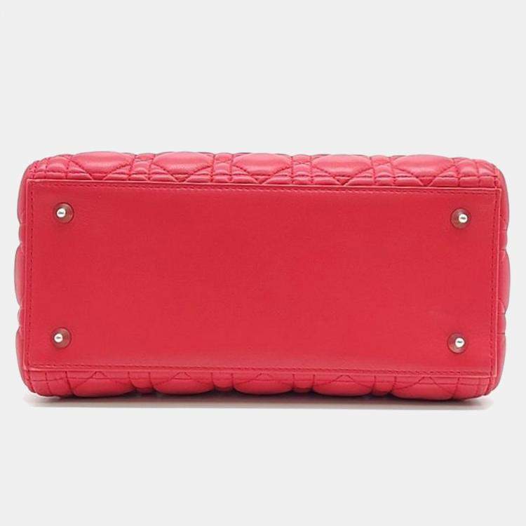 Pre Owned Christian Dior Lady Medium Bag