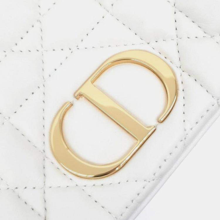 Pre Owned Christian Dior Caro Pouch Bag