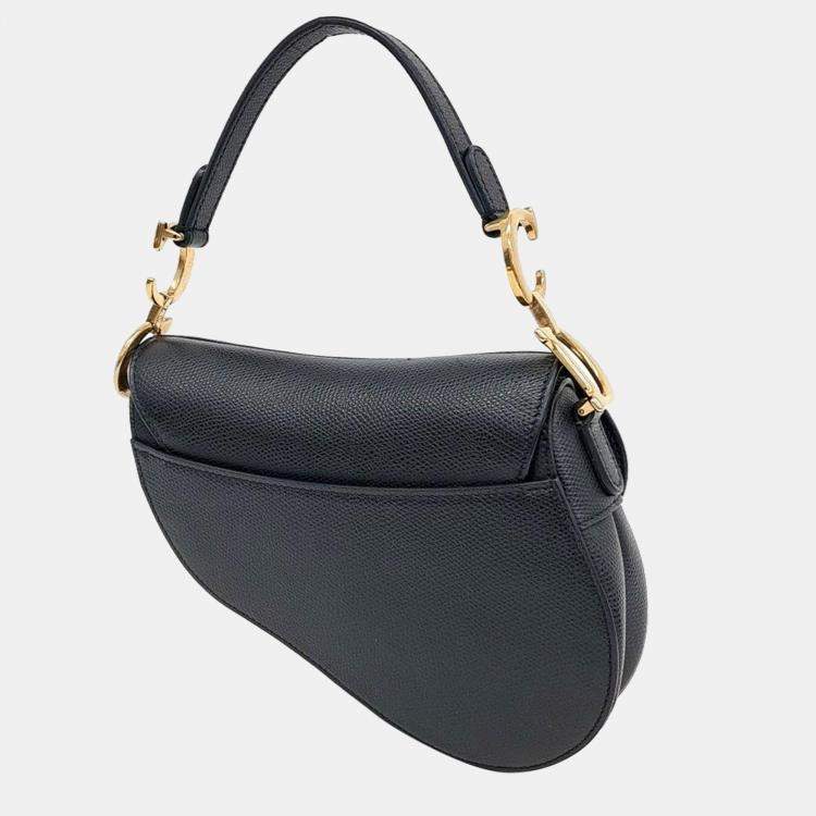 Pre Owned Christian Dior Mini Saddle Bag