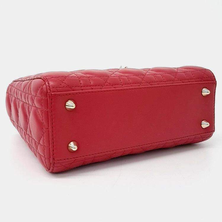 Pre Owned Dior Cannage Lady Small Bag