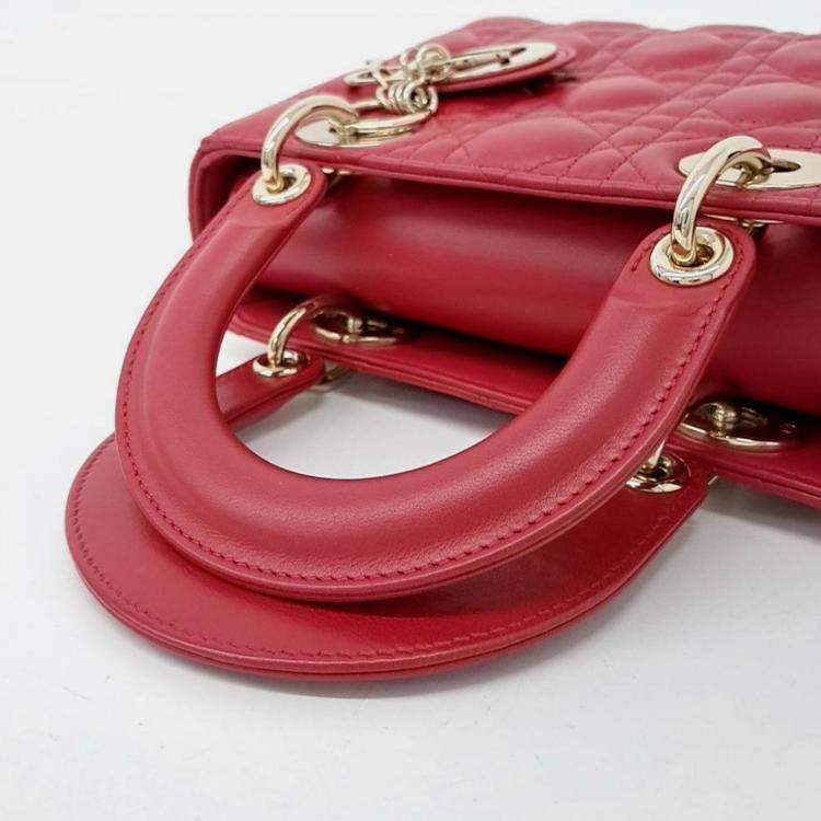 Pre Owned Dior Cannage Lady Small Bag