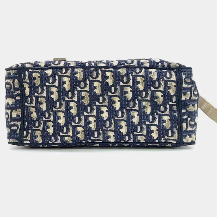 Pre Owned Christian Dior Oblique Diorcamp Messenger Bag