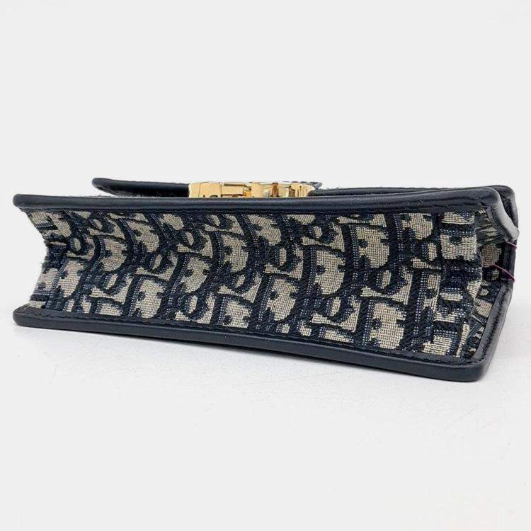 Pre Owned Christian Dior Oblique 30 Montaine East West Chain Bag