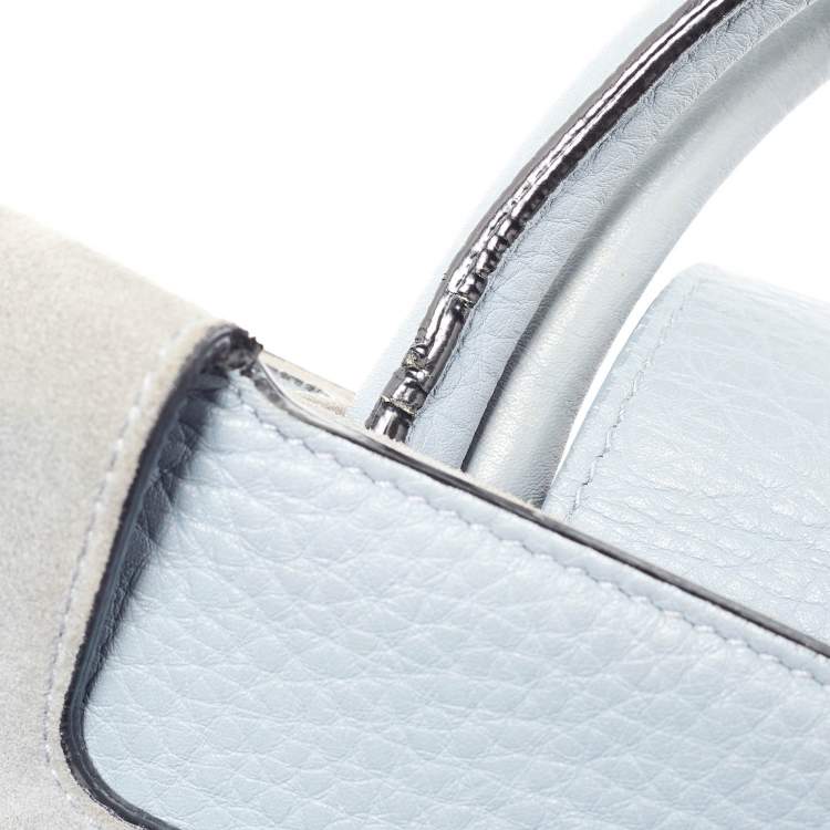 مملوكة مسبقًا Dior Blue Leather Mini Diorever Tote