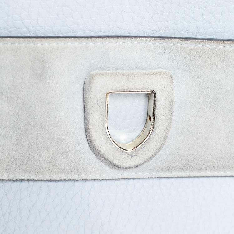 مملوكة مسبقًا Dior Blue Leather Mini Diorever Tote