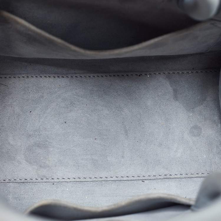 مملوكة مسبقًا Dior Blue Leather Mini Diorever Tote