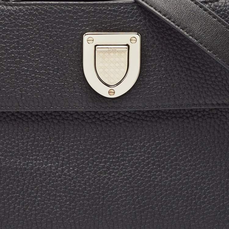 Pre Owned Dior Black Leather Mini Diorever Top Handle Bag