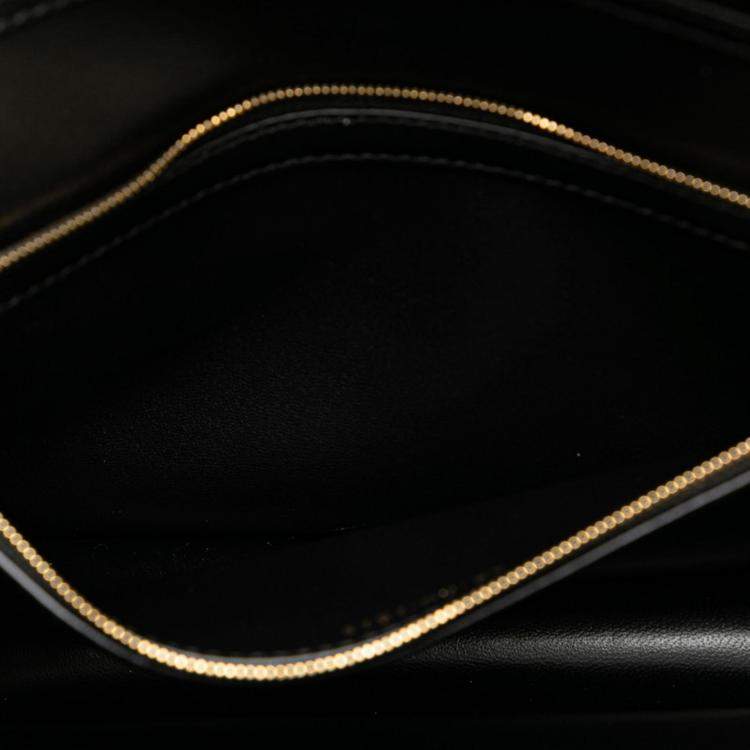 Pre Owned Christian Dior Black Lambskin  Dior Cannage My Bag Handbag