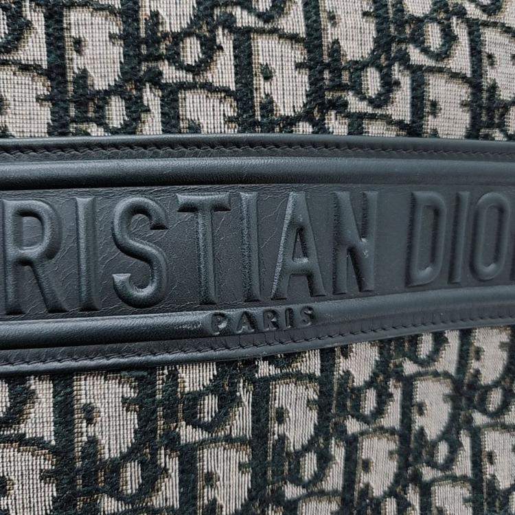 Pre Owned Christian Dior Oblique Pouch