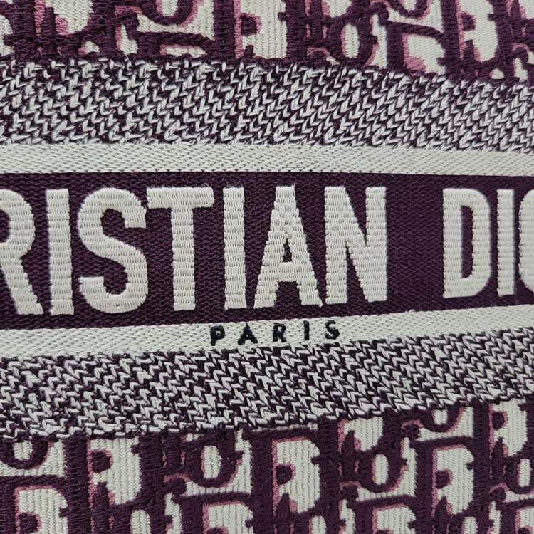 Pre Owned Christian Dior Oblique Book Tote Bag 42