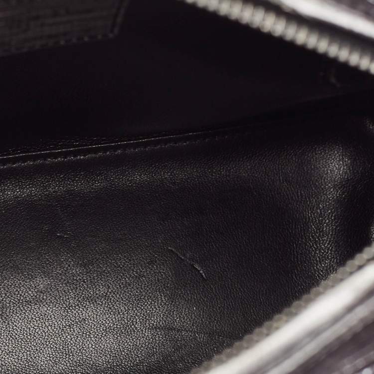مملوكة مسبقًا Dior Metallic Lizard Medium Lady Dior Tote