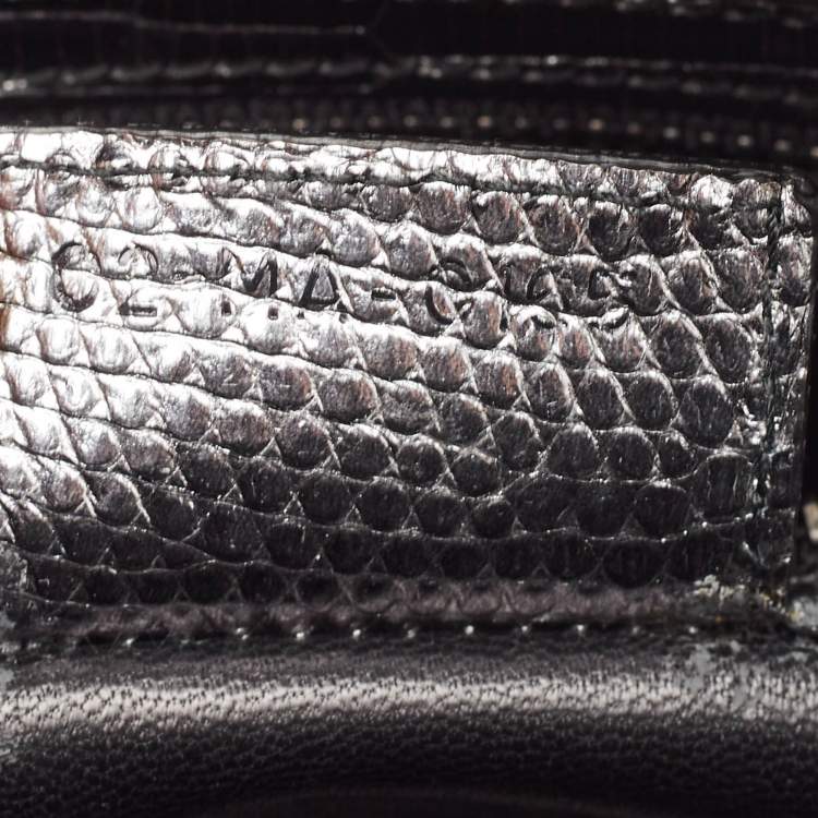 مملوكة مسبقًا Dior Metallic Lizard Medium Lady Dior Tote
