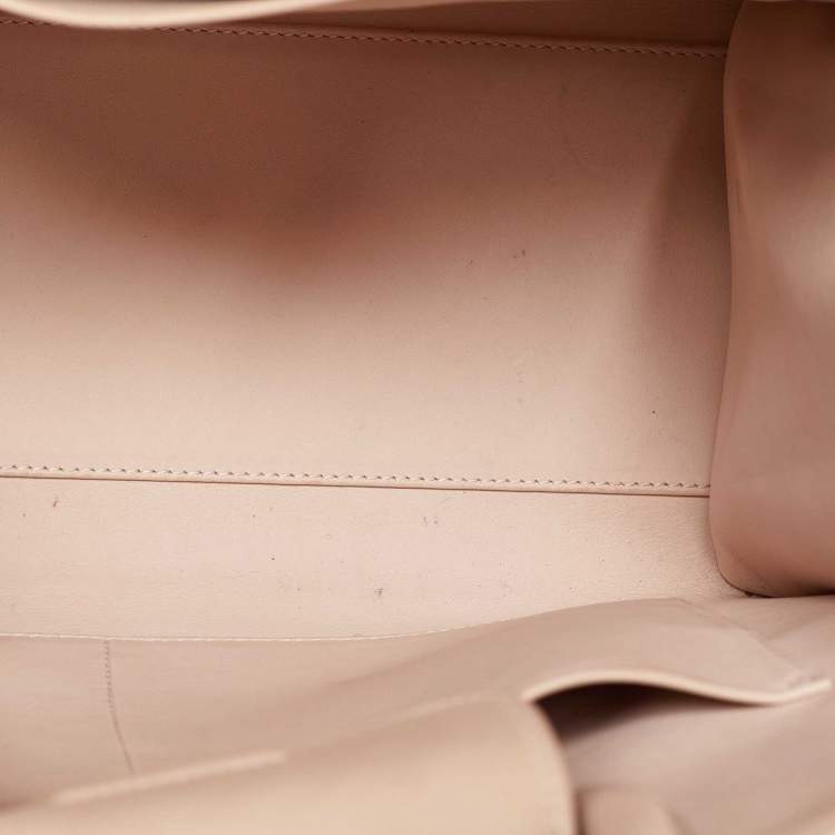 Pre Owned Dior Pink Leather Medium Diorever Tote