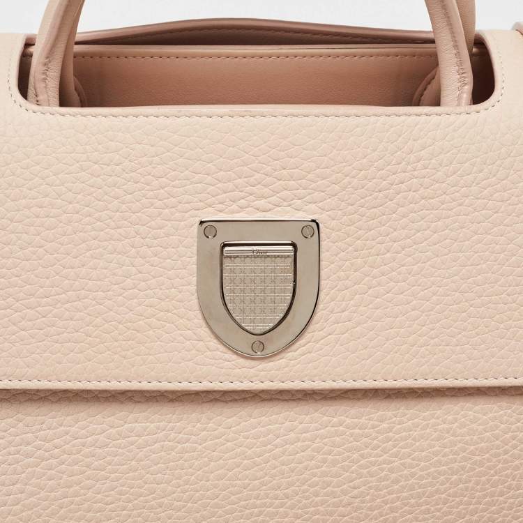 Pre Owned Dior Pink Leather Medium Diorever Tote