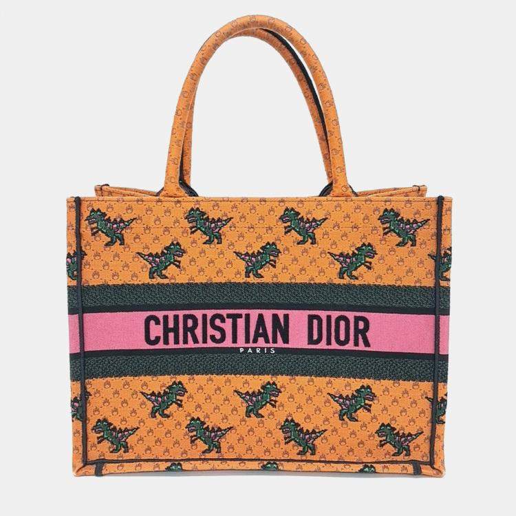 Pre Owned Christian Dior Book Tote Bag 36