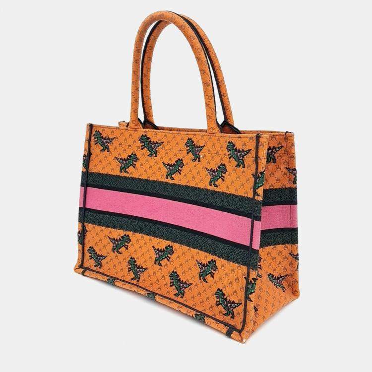 Pre Owned Christian Dior Book Tote Bag 36
