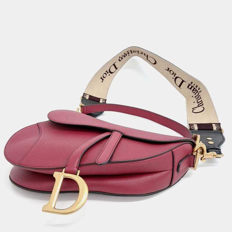 Pre Owned Christian Dior Saddle bag