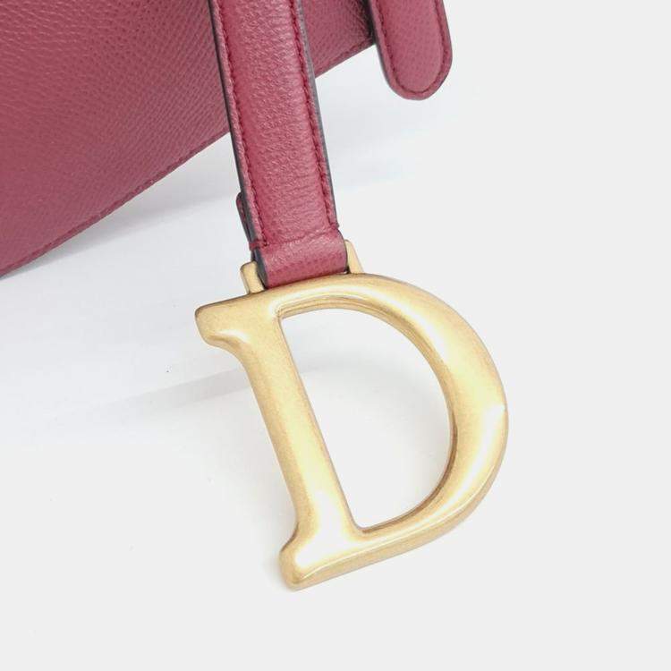 Pre Owned Christian Dior Saddle bag