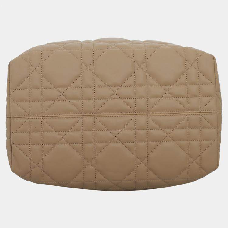 Pre Owned Christian Dior Beige Medium Toujours Bag