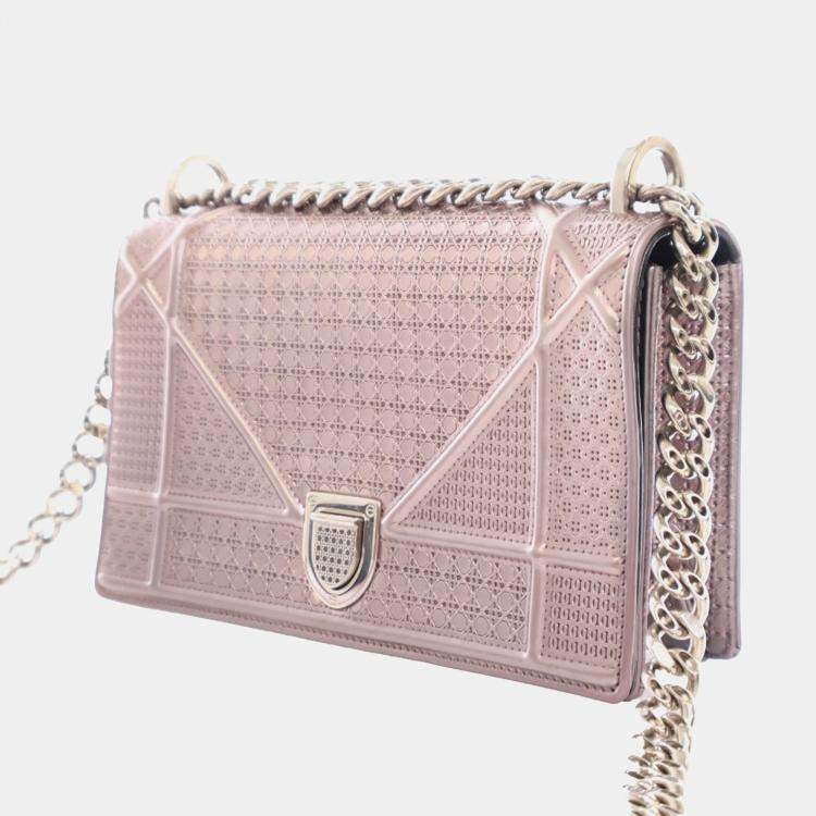 Dior calfskin diorama flap small bag best sale