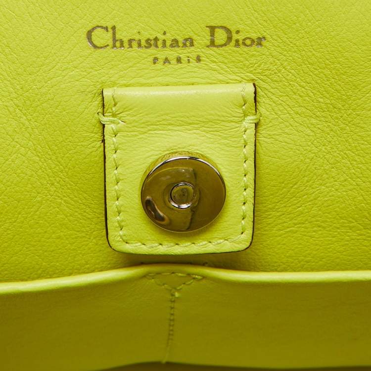 مملوكة مسبقًا Dior Tri Color Leather Mini Diorissimo Tote
