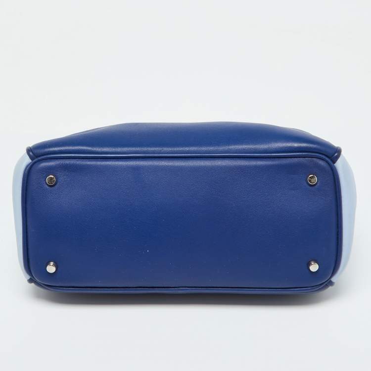 مملوكة مسبقًا Dior Tri Color Leather Mini Diorissimo Tote