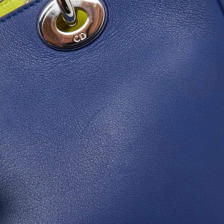 مملوكة مسبقًا Dior Tri Color Leather Mini Diorissimo Tote