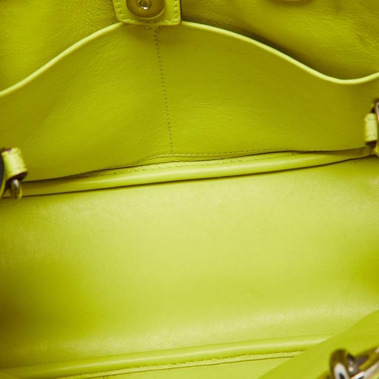 مملوكة مسبقًا Dior Tri Color Leather Mini Diorissimo Tote