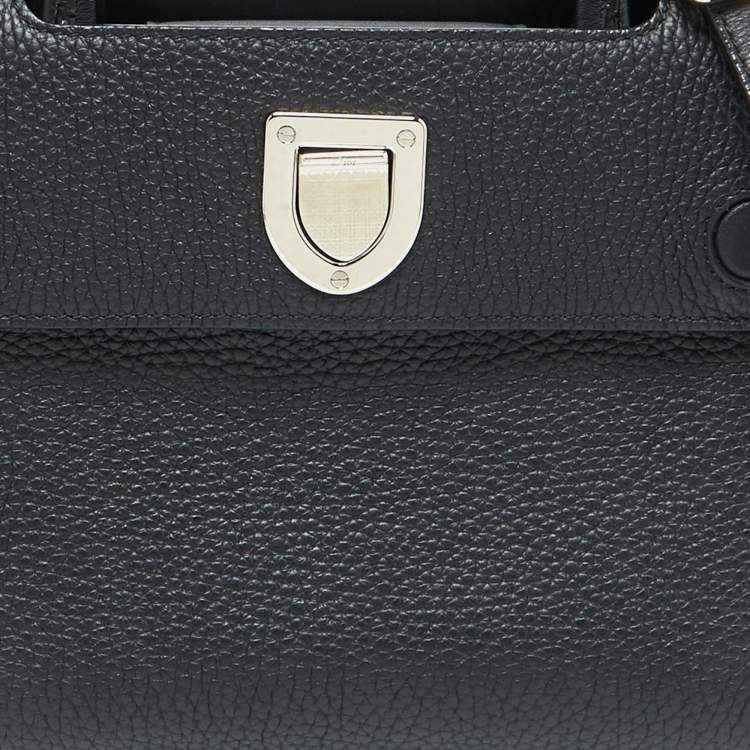 Pre Owned Dior Black Leather Mini Diorever Tote
