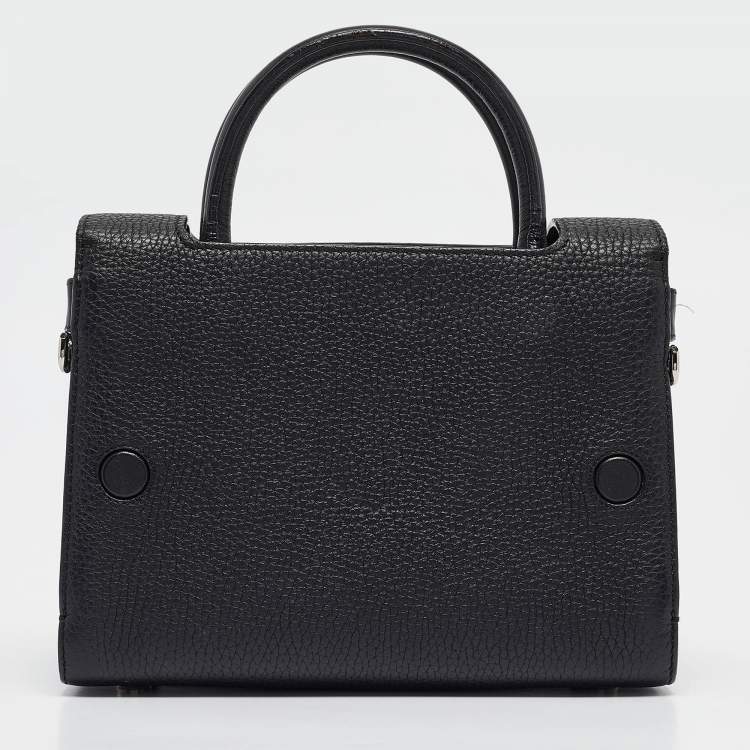 مملوكة مسبقًا Dior Black Leather Mini Diorever Tote