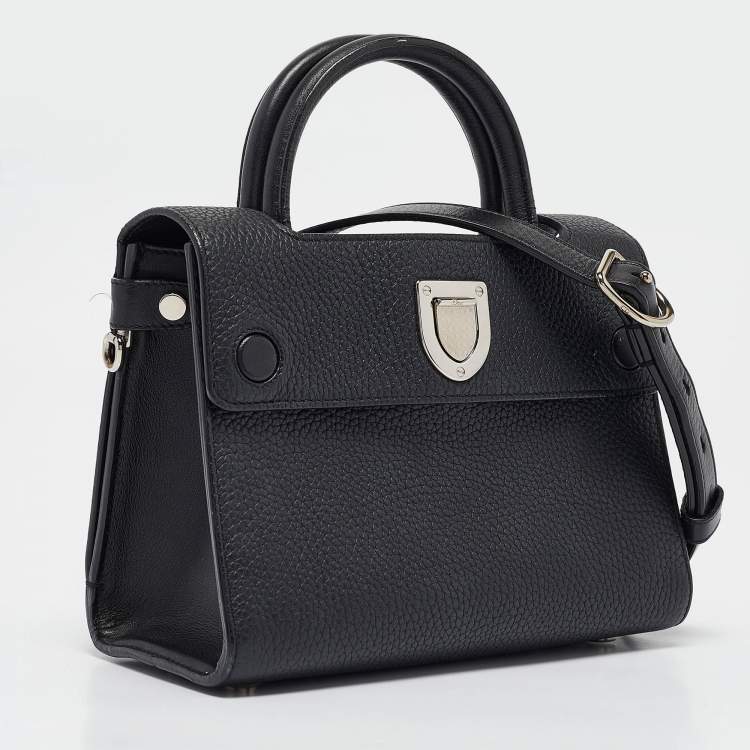 مملوكة مسبقًا Dior Black Leather Mini Diorever Tote