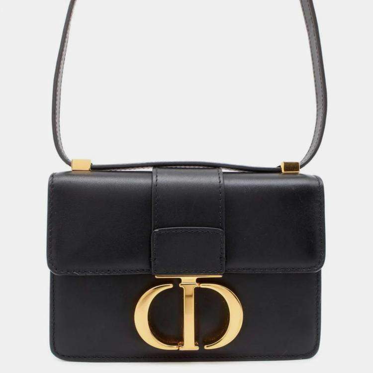 Dior montaigne 30 black sale