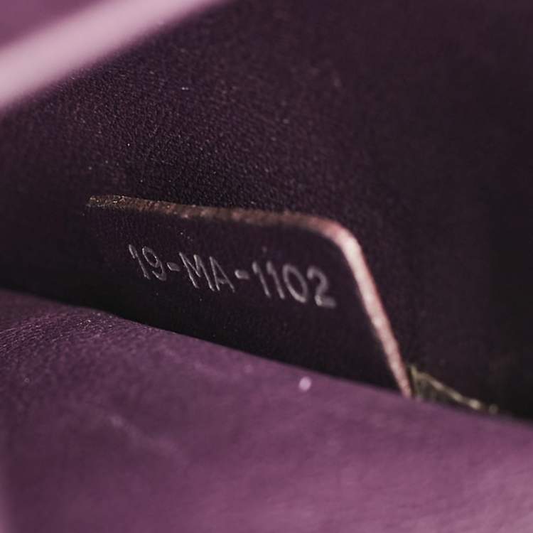 Pre Owned Dior Dusty Pink Leather Medium Diorissimo Shopper Tote