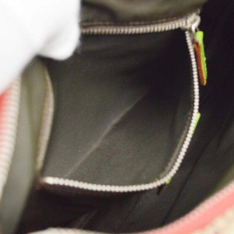 Pre Owned Christian Dior Rasta Trotter Saddle Shoulder Bag